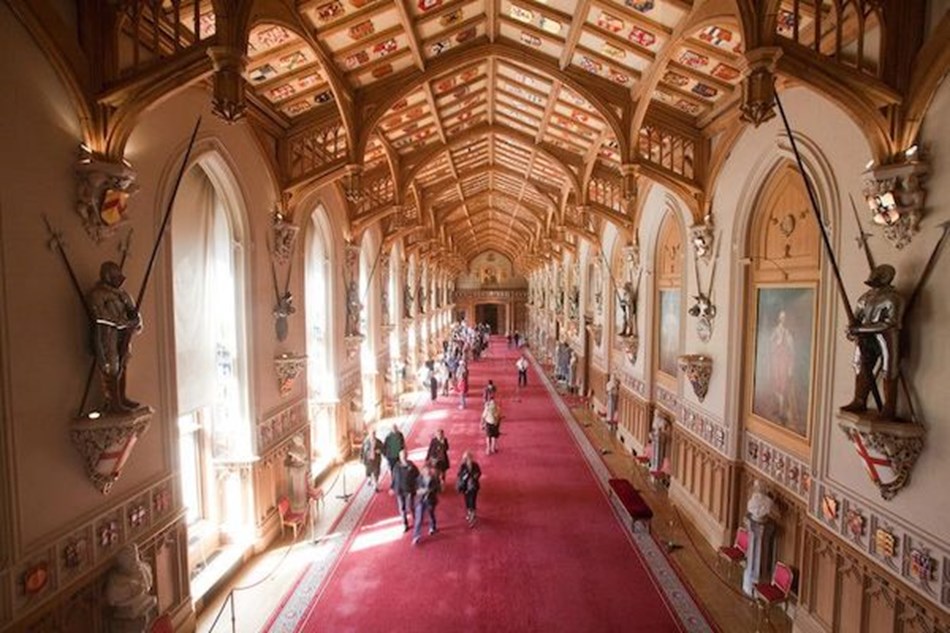 The Queen at Windsor Castle