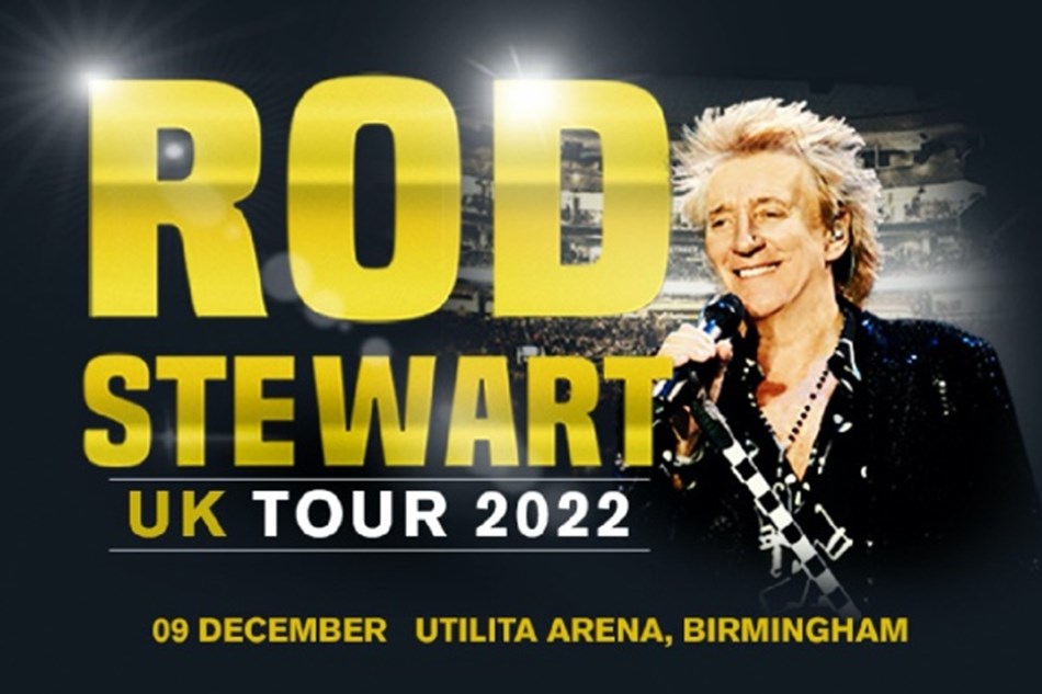 Rod Stewart, 2022 UK Tour with tickets & travel to the Utility Arena