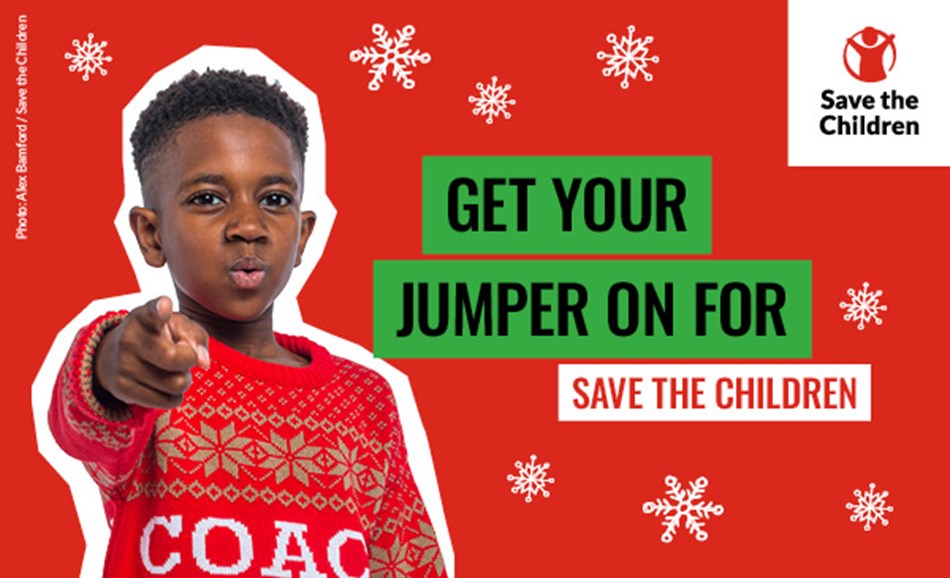 Christmas Jumper Day for Save the Children with Shaws of Maxey